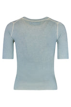 Load image into Gallery viewer, Short-sleeved pullover made of merino wool
