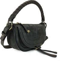 Load image into Gallery viewer, Marcie mini shoulder bag in suede
