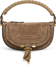 Load image into Gallery viewer, Mini crossbody bag Marcie in suede leather
