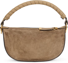 Load image into Gallery viewer, Mini crossbody bag Marcie in suede leather
