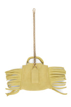 Load image into Gallery viewer, Charm Sveva in leather with fringes

