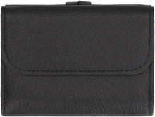 Load image into Gallery viewer, mini Alphabet leather tri-fold wallet
