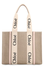 Load image into Gallery viewer, Woody linen tote bag
