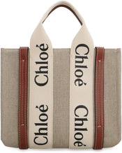 Load image into Gallery viewer, Woody linen tote bag
