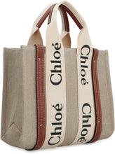 Load image into Gallery viewer, Woody linen tote bag
