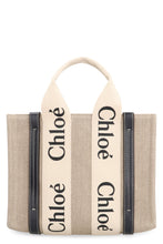 Load image into Gallery viewer, Woody linen mini tote bag
