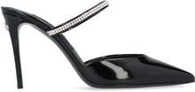 Load image into Gallery viewer, Leather pointy-toe mules
