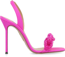 Load image into Gallery viewer, Chain of love satin sandals
