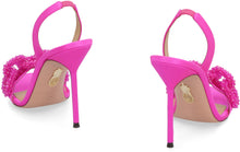 Load image into Gallery viewer, Chain of love satin sandals
