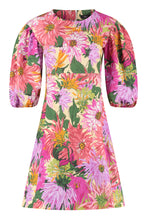 Load image into Gallery viewer, Coccole printed cotton sheath-dress
