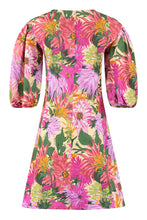 Load image into Gallery viewer, Coccole printed cotton sheath-dress

