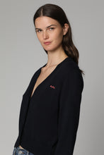 Load image into Gallery viewer, Berenice logo detail cotton cardigan
