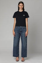 Load image into Gallery viewer, Boxy Rue Madame cotton crew-neck T-shirt
