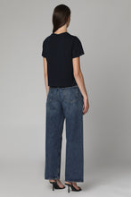 Load image into Gallery viewer, Boxy Rue Madame cotton crew-neck T-shirt
