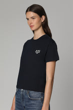 Load image into Gallery viewer, Boxy Rue Madame cotton crew-neck T-shirt
