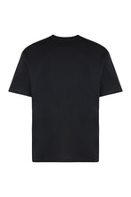 Load image into Gallery viewer, Boxy Micro Logo cotton crew-neck T-shirt
