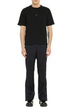 Load image into Gallery viewer, Boxy Micro Logo cotton crew-neck T-shirt

