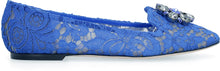 Load image into Gallery viewer, Vally lace ballet flats with embellished appliqué
