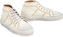 Load image into Gallery viewer, Canvas mid-top sneakers
