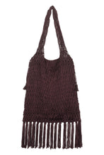 Load image into Gallery viewer, Deva mesh-knit tote bag
