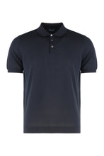Load image into Gallery viewer, Knitted cotton polo shirt
