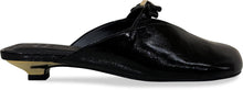 Load image into Gallery viewer, Mules with bow and kitten heel
