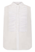 Load image into Gallery viewer, Sleeveless silk shirt
