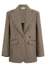 Load image into Gallery viewer, Wool blazer pied de poule
