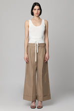 Load image into Gallery viewer, Knitted crop top ribbed tank top
