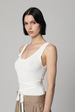 Load image into Gallery viewer, Knitted crop top ribbed tank top
