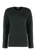 Load image into Gallery viewer, Wool-blend crew-neck sweater
