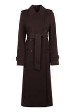 Load image into Gallery viewer, Wool trench coat
