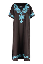 Load image into Gallery viewer, Embroidered silk dress
