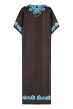 Load image into Gallery viewer, Embroidered silk dress
