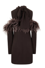 Load image into Gallery viewer, Dress with feathers
