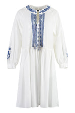 Load image into Gallery viewer, Dirce poplin mini dress
