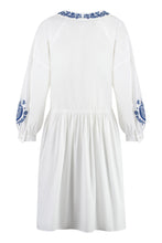 Load image into Gallery viewer, Dirce poplin mini dress
