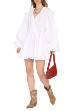 Load image into Gallery viewer, Cotton poplin mini-dress
