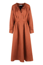 Load image into Gallery viewer, Drina linen and silk dress
