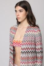 Load image into Gallery viewer, Lurex knit cardigan
