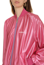 Load image into Gallery viewer, Techno satin full-zip sweatshirt
