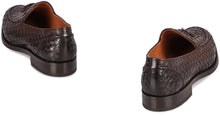 Load image into Gallery viewer, Woven leather loafers
