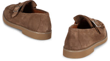 Load image into Gallery viewer, Suede monk-strap shoes
