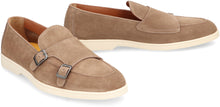Load image into Gallery viewer, Suede monk-strap shoes
