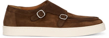 Load image into Gallery viewer, Slip-On in Suede Leather with Double Buckle
