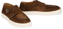 Load image into Gallery viewer, Slip-On in Suede Leather with Double Buckle
