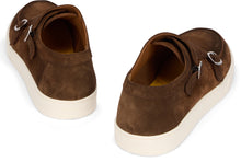 Load image into Gallery viewer, Slip-On in Suede Leather with Double Buckle
