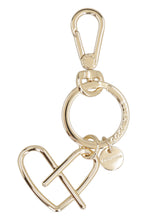 Load image into Gallery viewer, Gold metal key ring hook
