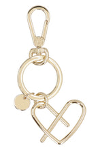 Load image into Gallery viewer, Gold metal key ring hook
