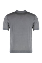 Load image into Gallery viewer, Knitted cotton polo shirt
